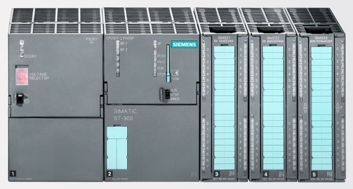 Bild einer Siemens 300er CPU
